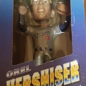 Orel Hershiser 2018 Los Angeles Dodgers Bobblehead NEW IN BOX Commemorative